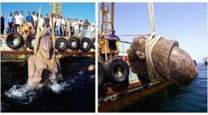 The Lost City Of Heracleion Discovered Deep Underwater After 1,200 Years