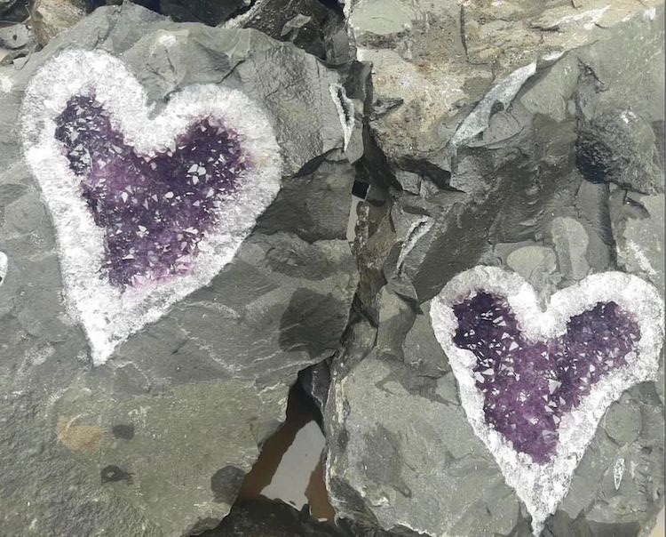 Once-In-A-Lifetime Find: Miners In Uruguay Get Surprised With A Beautiful Heart-Shaped Amethyst Geode