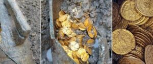 Hundreds Of Roman Gold Coins Found In Theater Basement