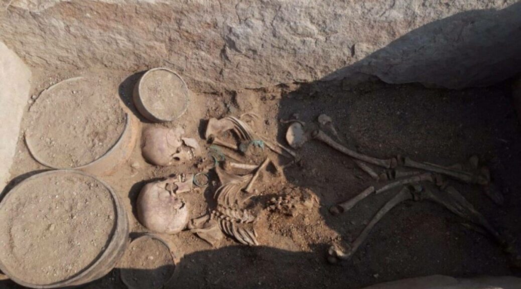 Mysterious 4,000-year-old grave reveals boy and girl buried face to face
