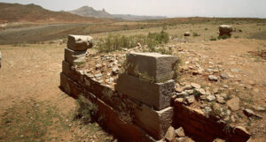 Ancient Aksum ruins in Ethiopia.