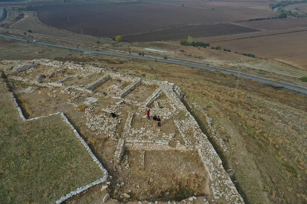 Structures in Turkey’s Panaztepe pointing out a 5,000-year-old settlement found