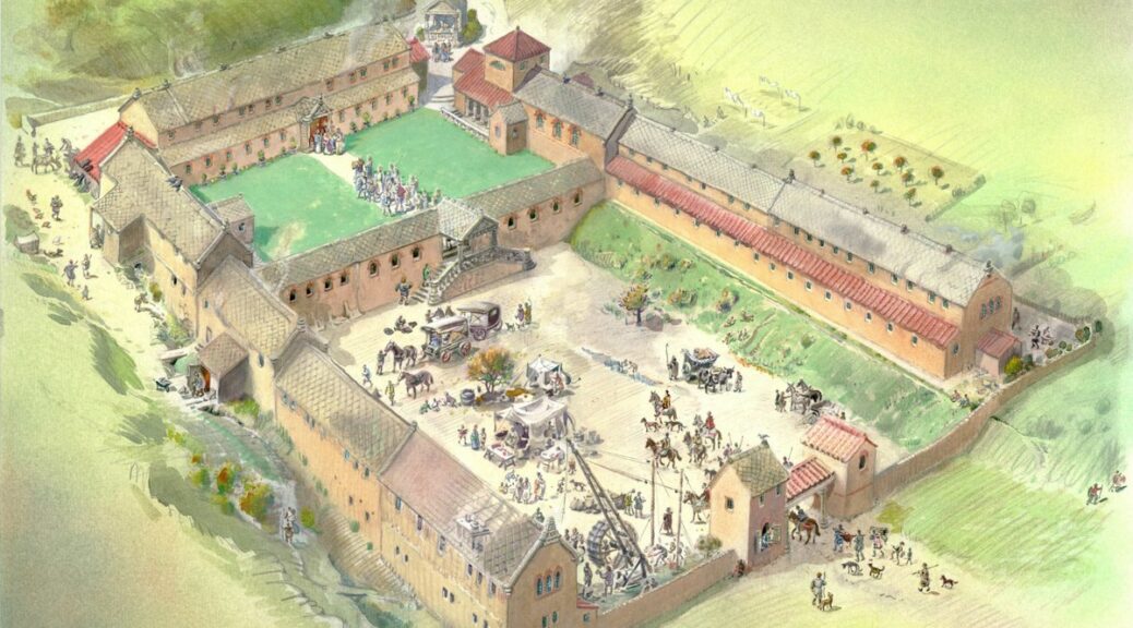 A Massive Roman Villa Has Been Found In Oxfordshire, England