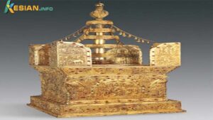 Mini Golden Coffin Found in Crypt May Hold Skull Bone of Buddha