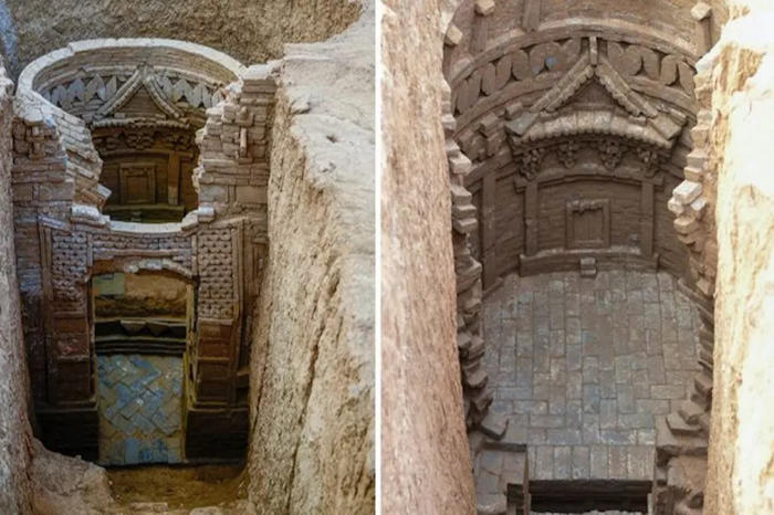 Incredible 700-Year-Old Tombs With Beautiful Decorations And Carved Bricks Found In Shandong, China