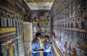 Colorful 4000-Year-Old Tomb Discovered in Saqqara